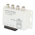 Video Balun / CCTV pasivo UTP de 4 canales a través de pares trenzados - Imagen 2