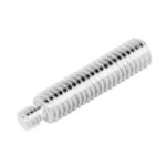 Tornillo de acero inoxidable de 1/4 a 3/8 para trípode y cabezas de trípode (plateado)
