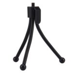Trípode portátil de mesa para cámaras digitales, altura máxima: 120 mm (negro) - Imagen 4