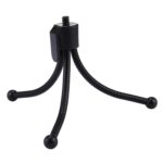 Trípode portátil de mesa para cámaras digitales, altura máxima: 120 mm (negro) - Imagen 5