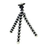 Trípode de cámara de agarre flexible para mini cámara digital (negro) - Imagen 3