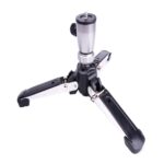 Base de soporte de trípode DEBO para monopié con tornillo de 1/4 (negro)