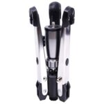 Base de soporte de trípode DEBO para monopié con tornillo de 1/4 (negro) - Imagen 4