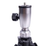 Base de soporte de trípode DEBO para monopié con tornillo de 1/4 (negro) - Imagen 5