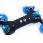 DEBO Cámara de primera generación Camión / Mesa de piso Video Slider Track Dolly Car para cámara DSLR / Videocámaras (Azul) - Imagen 4