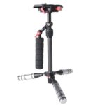 Estabilizador profesional deslizante de fibra de carbono con placa ajustable Letspro para cámara / DV / DSLR / videocámara (SK-500) - Imagen 2
