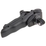 Trípode giratorio plegable portátil para escritorio, compatible con GoPro, Insta360, DJI y otras cámaras de acción (negro). - Imagen 4