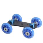 YELANGU YLG0105B Mini cámara a escala Dolly Track Car para cámaras Canon / Nikon / Cámara DSLR - Imagen 3