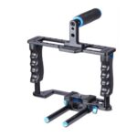 YELANGU YLG0107E-A Conjunto superior estabilizador de mango de jaula protectora para cámara DSLR - Imagen 2