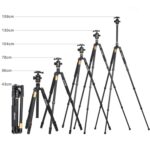 ZOMEI Z688 trípode trípode de material de aleación de magnesio de viaje profesional portátil con cabezal de bola para cámara digital - Imagen 4