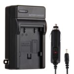 Cargador de batería para cámara digital 2 en 1 para CANON NB2L / 2LH / 2LH12 / 14 (negro)