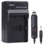 Cargador de batería para cámara digital para CANON BP511 / 512/522/535 (negro)