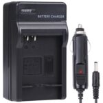 Cargador de batería para cámara digital para CANON NB6L (negro)
