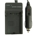 Cargador de batería para cámara digital para FUJI FNP60 / 120 (negro)