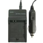 Cargador de batería para cámara digital para Samsung SB-LH82 (negro)