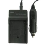 Cargador de batería para cámara digital para Samsung SLB-10A, SLB-11A (negro)