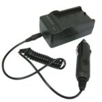 Cargador de batería para cámara digital 2 en 1 para Samsung P120A, P240A (negro) - Imagen 4