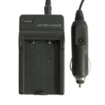 Cargador de batería para cámara digital 2 en 1 para CASIO CNP100 (negro)