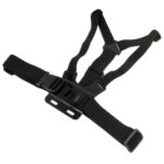 Soporte de correa de hombro con cinturón elástico para el pecho delantero para deportes extremos para GoPro, Insta360, DJI y otras cámaras de acción (negro) - Imagen 4