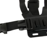 Soporte de correa de hombro con cinturón elástico para el pecho delantero para deportes extremos para GoPro, Insta360, DJI y otras cámaras de acción (negro) - Imagen 5