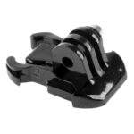 10 piezas ST-06 hebilla de superficie de montaje de correa básica para GoPro, Insta360, DJI y otras cámaras de acción (negro) - Imagen 4