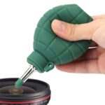 Bola limpiadora de soplador de polvo de goma de granada para cámara de filtro de lente, CD, computadoras, equipo audiovisual, PDA, gafas y LCD
