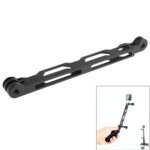 Extensor de aluminio CNC TMC para GoPro, Insta360, DJI y otras cámaras de acción, longitud: 16 cm (negro)