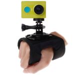 Rotación de 360 ​​grados Estilo de guante Montaje de correa Correa de muñeca Soporte de palma con tornillo y adaptador para Xiaomi Yi Sport Camera / GoPro Hero4 / 3+ / 3/2/1, Tamaño: 45 cm x 11 cm