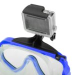 Equipo de buceo para deportes acuáticos Máscara de buceo Gafas de natación con montura para GoPro Hero11 Black / HERO10 Black / HERO9 Black /HERO8 / HERO7 /6/5/5 Session /4 Session /4/3+ /3/2/1, Insta360 ONE R,DJI Osmo Action y otras cámaras de acción... - Imagen 4