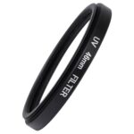 Filtro UV para cámara SLR de 46 mm (negro) - Imagen 2