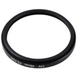 Filtro UV para cámara SLR de 46 mm (negro) - Imagen 4