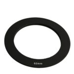 Anillo escalonado de filtro cuadrado de 62 mm (negro)