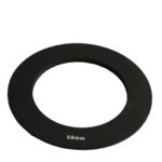 Anillo escalonado de filtro cuadrado de 58 mm (negro)