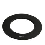 Anillo escalonado de filtro cuadrado de 55 mm (negro)
