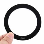Anillo escalonado de filtro cuadrado de 67 mm (negro) - Imagen 2