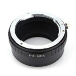 Anillo escalonado de montaje de lente PK-NEX (negro)