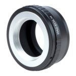 Anillo escalonado de montaje de lente M42 a lente EOS (negro) - Imagen 2