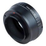Anillo escalonado de montaje de lente M42 a lente EOS (negro) - Imagen 3