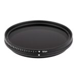 52 mm ND Fader Filtro variable ajustable de densidad neutra Filtro ND 2 a ND 400 (Negro)