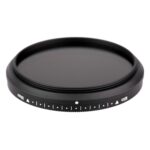 52 mm ND Fader Filtro variable ajustable de densidad neutra Filtro ND 2 a ND 400 (Negro) - Imagen 2