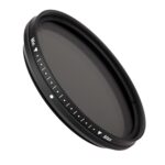 52 mm ND Fader Filtro variable ajustable de densidad neutra Filtro ND 2 a ND 400 (Negro) - Imagen 3