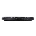 72MM ND FADER Densidad neutra Filtro de variable ajustable ND 2 A ND 400 Filtro (negro) - Imagen 3