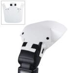 Difusor reflector de rebote Speedlite de luz de flash universal (blanco)