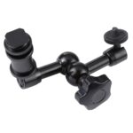 Brazo mágico articulado de 7 pulgadas para linterna de cámara DSLR / luz LED / monitor LCD (negro) - Imagen 3