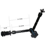 Brazo mágico articulado de 11 pulgadas para monitor de campo LCD / cámara DSLR / luces de video (negro) - Imagen 3