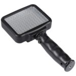 LED-5009 120 LED de luz de video con hojas suaves y filtros amarillos y 7,4V 4400mAh Sony NP-F770 / 750 Batería de ión de litio para cámara / videocámara (negro) - Imagen 3