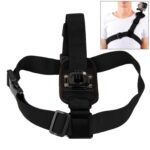 Cinturón de pecho DV de un solo hombro para deportes especiales giratorios de 360 ​​grados para GoPro Hero11 Black / HERO10 Black / HERO9 Black / HERO8 Black / HERO7 /6/5/5 Session /4 Session /4/3+ /3/2/1, Insta360 ONE R, DJI Osmo Action y otras cámara...