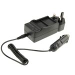 Cargador de coche con batería dual para cámara digital 3 en 1 para GoPro HERO3+ / 3 AHDBT-201 / AHDBT-301, UK Plug - Imagen 2