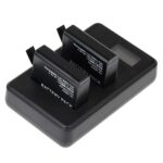 Pantalla LCD DUAL BATERÍA DE BATERÍAS PARA GOPRO HERO4 (AHDBT-401), muestra la capacidad de carga (GP258-C) - Imagen 5