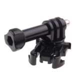 Hebilla ajustable giratoria de 360 ​​grados, montaje de correa básica y perno de tornillo para GoPro HERO9 Black / HERO8 Black / 7/6/5/5 Session / 4/3 + / 3/2/1 (Negro) - Imagen 3